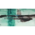 Oppenheimer"Detached 1" Home Decor Abstract Print from the famous painter for Living or Bedroom