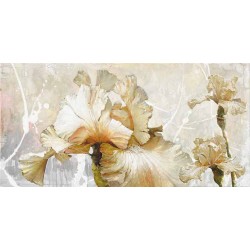 Sestillo"Vanilla Iris 1" Home Decor Flower Abstract Print for Living or Bedroom