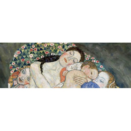 Gustav Klimt "Death and Life (detail)" - Quadro Classico per Soggiorno o Capoletto, varie misure