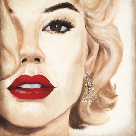 Marco Fabiano"Madison Avenue V" canvas quadri moderni Pronti da appendere ispirati da Marylin Monroe