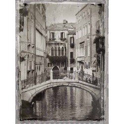 Jackson"Venice Romance 2"-modern paintings in black & white.Author's photography