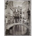 Jackson"Venice Romance 2"quadri moderni foto Venezia in bianco e nero