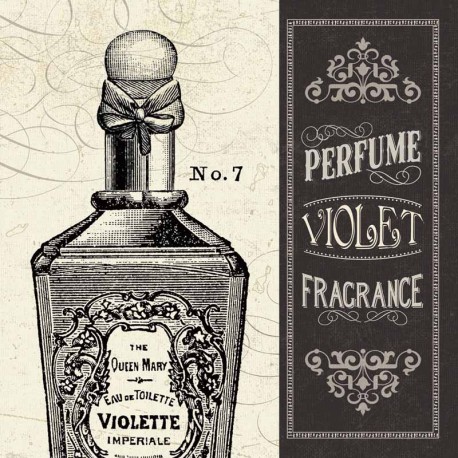 Pela Studio"Parfum 2" quadri fashion con profumo in bianco e nero vintage