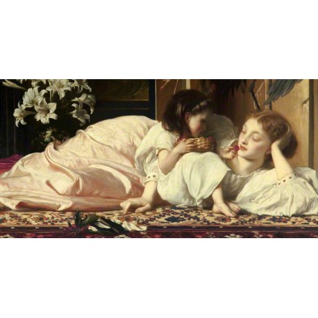 Leighton"Mother and Child"- High Quality Art Picture for Home Decor with custom choices
