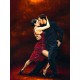 Richard Young "Tango Moment" quadri con Tango in verticale - Seducente immagine d'Autore HQ