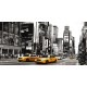 Anonymous"Taxi in Times Square,NYC" Art Poster,Canvas o Quadro Finito Artigianale