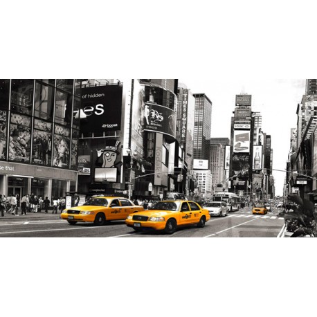 Anonymous"Taxi in Times Square,NYC" stock photo shot of yellow taxi in new york city
