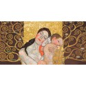 Klimt Patterns "Motherhood II" Capezzale Moderno dalla maternità di Klimt. Misure e Supporti a scelta