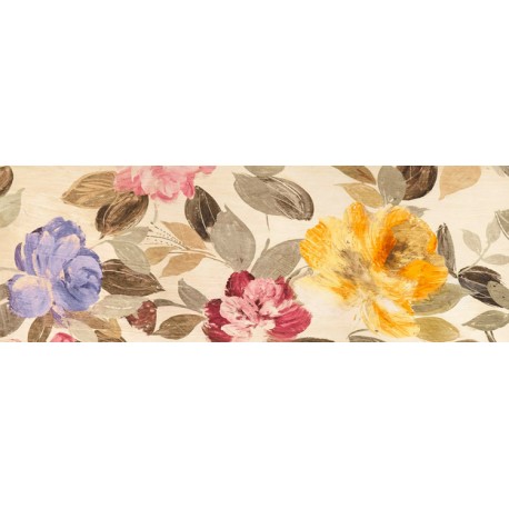 Kelly Parr "Flowers Parade", horizontal Picture for living or bedroom in a Shabby Style