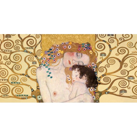 Klimt Patterns "Maternità 1" - Modern rendition from the Klimt's Classic,for Living or Bedrooms