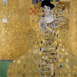 Gustav Klimt "Portrait of Adele Block-Bauer" .Stampa Fine Art su Canvas Misure Multiple per Soggiorno o Camera
