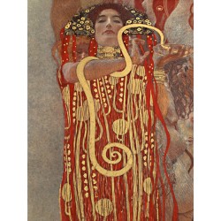 Gustav Klimt "Medicine (detail)" -HQ Fine Art print on Canvas or Artistic Paper.Ready To Hang product also available