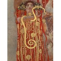 Gustav Klimt "Medicina (detail)" -Stampa Fine Art con Misure multiple e Supporti diversi per Soggiorno o Camera