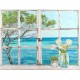 Dellal "Ocean View", Desiderable Fine Art Picture with Landscape View from Window