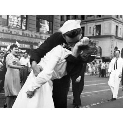 Victor Jorgensen Kissing the War Goodbye in Times Square, 1945Design Picture with Stock Photo view