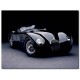 "Jaguar C-Type"Don Heiny,Quadro Pronto con Stampa Fine Art per Soggiorno, Ufficio o altro