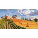 Adriano Galasso - "Colline Toscane" high quality print on Canvas or Paper for Home Decor Design