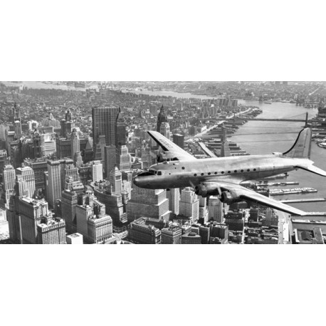 Anonimo "Flying over Manhattan"