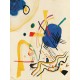 Wassily Kandinsky- Untitled Quadro Pronto con Stampa Fine Art per Soggiorno, Ufficio o altro