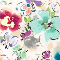 Floral Funk II-Kelly Parr Quadro con Tulipani Bianchi Romantici - Stampa d'Autore su Tela Cotone per Soggiorno o altro