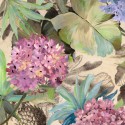 Pink Hydrangeas - Eve C. Grant. Quadro con Tulipani Bianchi Romantici - Stampa d'Autore su Tela Cotone per Soggiorno o altro