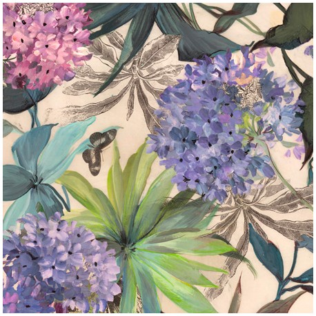 Lilac Hydrangeas - Eve C. Grant.
