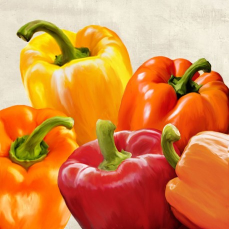 Peppers - Remo Barbieri high quality print