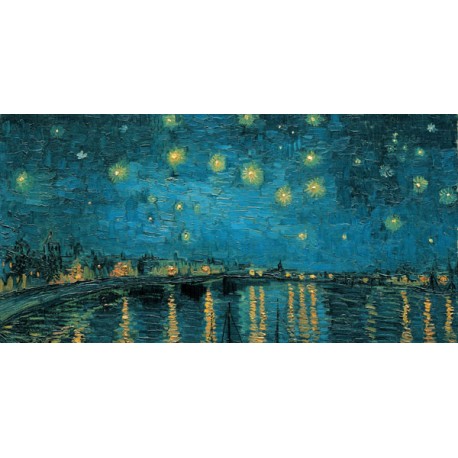 Van Gogh"Starry night"-Stampa d'Autore con Misure a Scelta e su Supporti Diversi