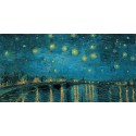 Van Gogh"Starry night"-Stampa d'Autore con Misure a Scelta e su Supporti Diversi