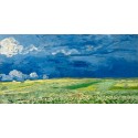 Van Gogh"campo sotto il temporale"-Stampa d'Autore con Misure a Scelta e su Supporti Diversi