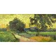 Van Gogh"Paesaggio all'imbrunire"-Stampa d'Autore con Misure a Scelta e su Supporti Diversi