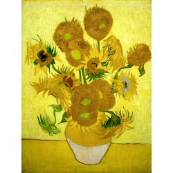 Vincent Van Gogh - Girasoli I-Stampa ad Alta Risoluzione su Supporti Diversi con Misure a Scelta