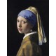 Ragazza con Orecchino di Perla-Jan Vermeer.Stampa Fine Art d'Autore Personalizzata del Celebre Ritratto