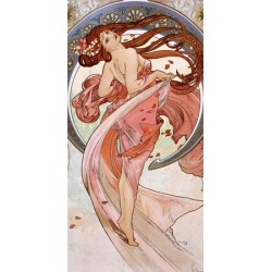 Mucha"Dance"-Classical Author's Fine Art Picture for Home Decor