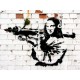Banksy (attributed to) -Soho,London, Stampa Street Art d'Autore su Supporti Vari e con Misure Diverse