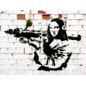 Banksy (attributed to) -Soho,London, Stampa Street Art d'Autore su Supporti Vari e con Misure Diverse