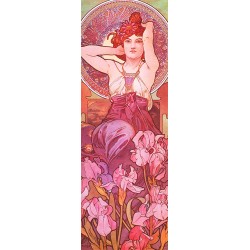 Mucha-Amethyst.Classical Author's Fine Art Picture for Home Decor.Wide set of customizations, available