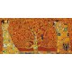 Gustav Klimt-Il Bacio. Stampa Fine Art su Canvas ad alta risoluzione in Misure Multiple per Soggiorno o Camera