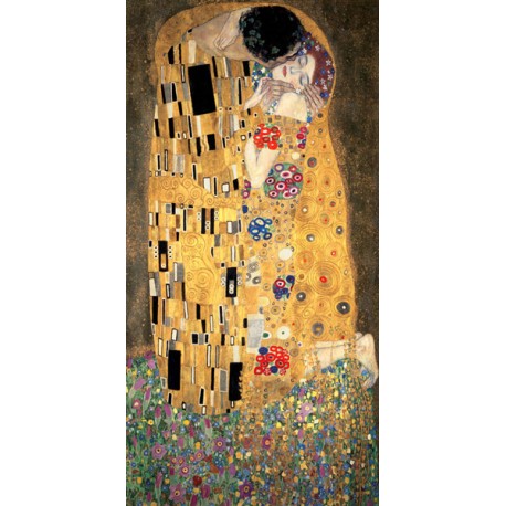 Gustav Klimt - the Kiss vertical edition