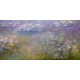 Claude Monet-Water Lilies. Stampa ad Alta Risoluzione delle Classiche Ninfee su Tela Canvas e possibilità di Ritocco Materico