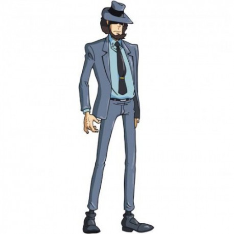 Lupin III Rupan Sansei Anime Zenigata Jigen Goemon Rubber Strap Keychain -  AliExpress