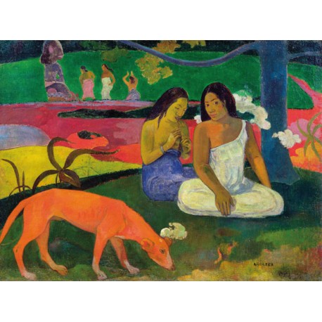Gauguin Paul "Arearea " - Quadro Pronto con Stampa Fine Art per Soggiorno, Ufficio o altro