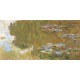 C. Monet-Water Lily Pond. Stampa ad Alta Risoluzione delle Classiche Ninfee su Tela Canvas e possibilità di Ritocco Materico