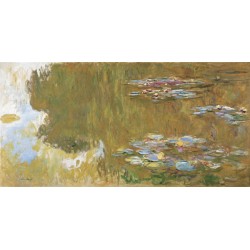 C. Monet-Water Lily Pond.High Quality Art Picture for Home Decor with "On Demand" Standards