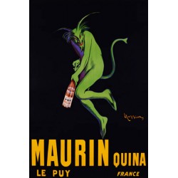 Maurin Quina, ca. 1906 - Leonetto Cappiello. High quality Print on Canvas or Artistic Paper