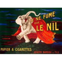 Leonetto Cappiello Je ne fume que Le Nil, 1912 High quality Print on Canvas or Artistic Paper