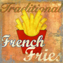 French Fries,Skip Teller.Amazing Custom Picture for Kitchens, Breakfast or Dining Room