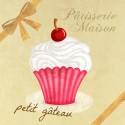 Petit Gateau,Skip Teller.Amazing Custom Picture for Kitchen, Breakfast or Dining Room