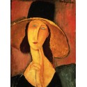 Amedeo Modigliani,Portrait de Jeanne Hébuterne.Riproduzione in Alta Risoluzione Su Misura e su Supporti diversi