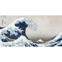 Hokusai "La Grande Onda".Riproduzione Originale per Soggiorno o Camera con possibilità di Ritocco